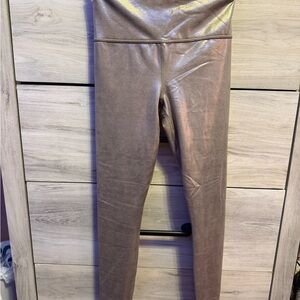 Athleta Metallic Shine Leggings